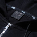 ライトスウェット フルジップ フーディー NEW ERA BLACK LABEL ブラック