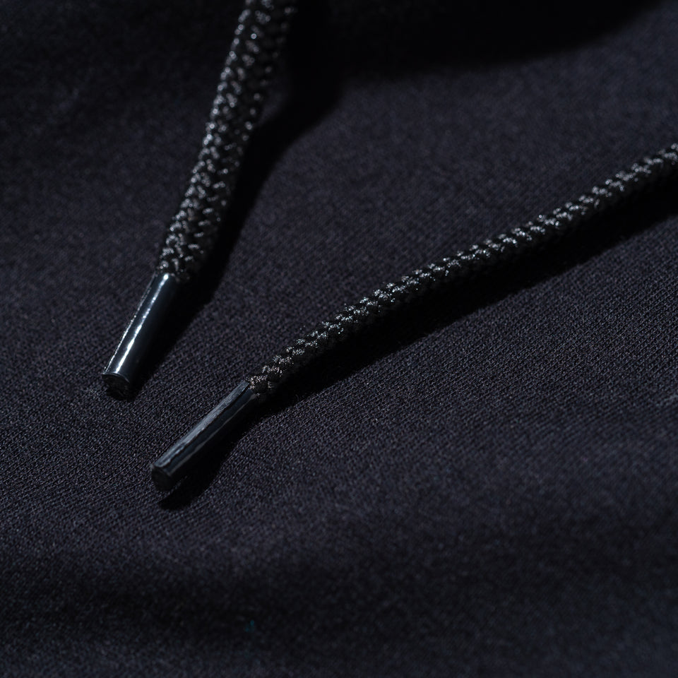 ライトスウェット フルジップ フーディー NEW ERA BLACK LABEL ブラック