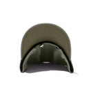 9TWENTY NEW ERA BLACK LABEL Dリング ウーブンラベル ペールカーキ