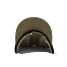 9TWENTY NEW ERA BLACK LABEL Dリング ウーブンラベル ペールカーキ