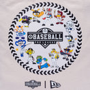 キャンバストート 14L eBASEBALL プロリーグ NPB マスコット フラッグロゴ アイボリー