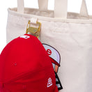 キャンバストート 14L eBASEBALL プロリーグ NPB マスコット フラッグロゴ アイボリー