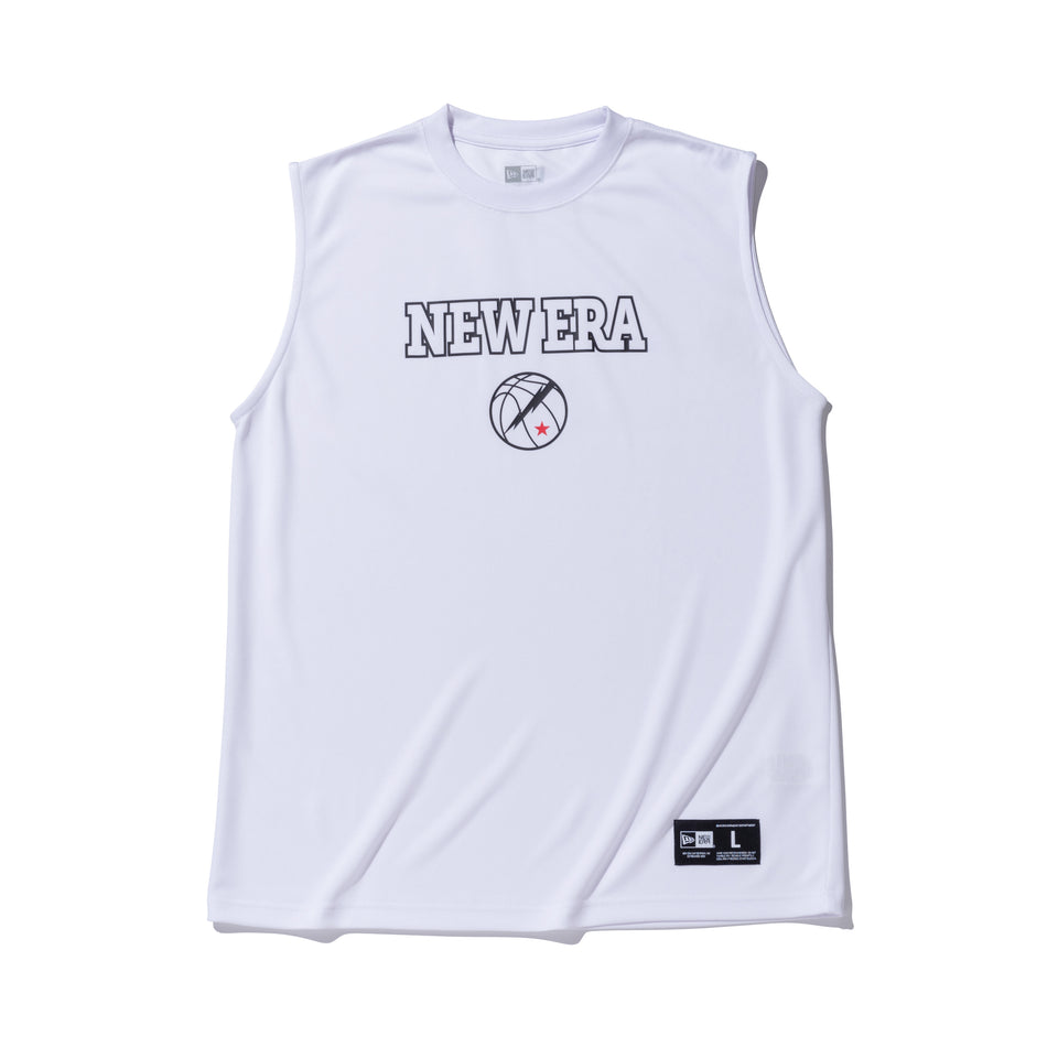 テック タンクトップ NEW ERA サンダーロゴ バスケットボール ホワイト【NEW ERA BASKETBALL】 | NEW ERA ニューエラ公式オンラインストア