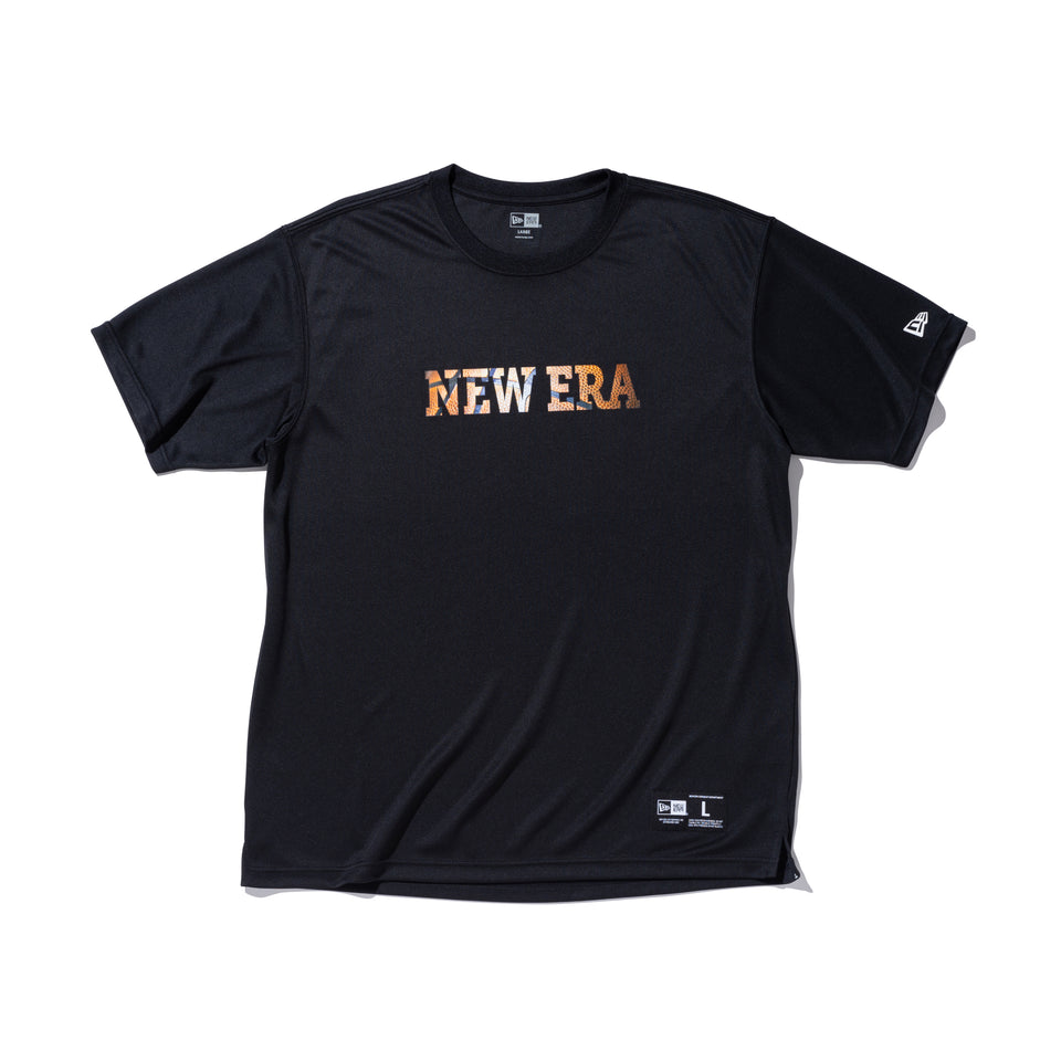 半袖 テック Tシャツ NEW ERA フロントロゴ バスケットボール ブラック【NEW ERA BASKETBALL】 | NEW ERA ニューエラ公式オンラインストア