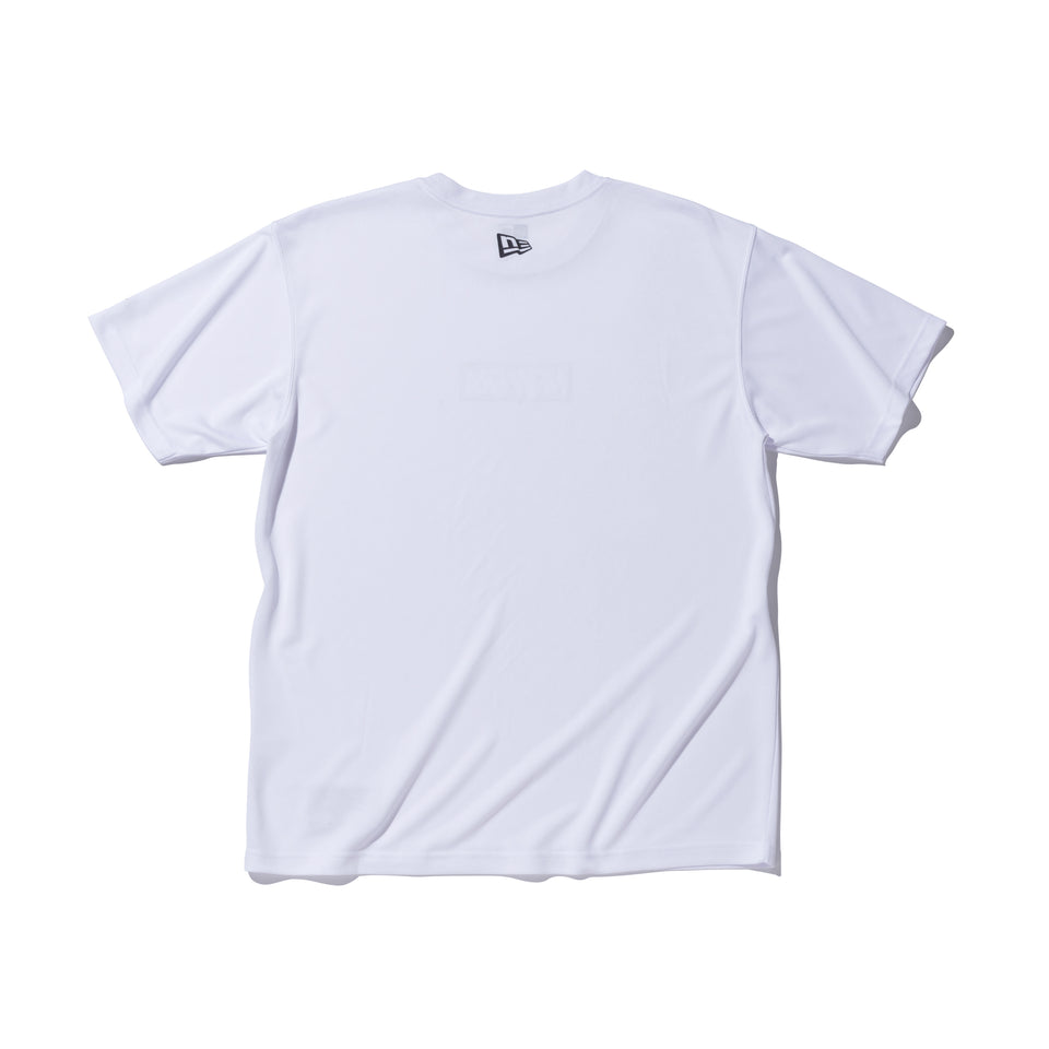 半袖 テック Tシャツ NEW ERA ボックスロゴ バスケットボール ホワイト【NEW ERA BASKETBALL】