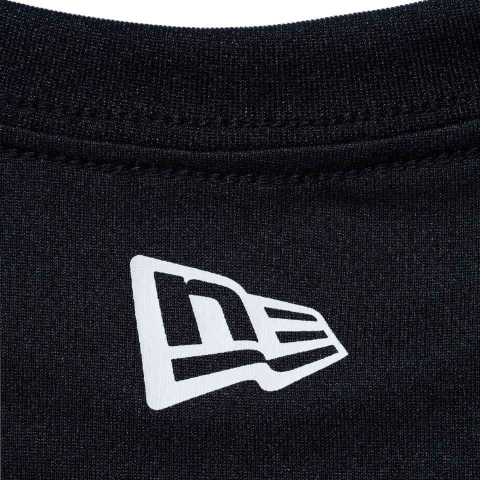 半袖 テック Tシャツ NEW ERA ボックスロゴ バスケットボール ブラック【NEW ERA BASKETBALL】