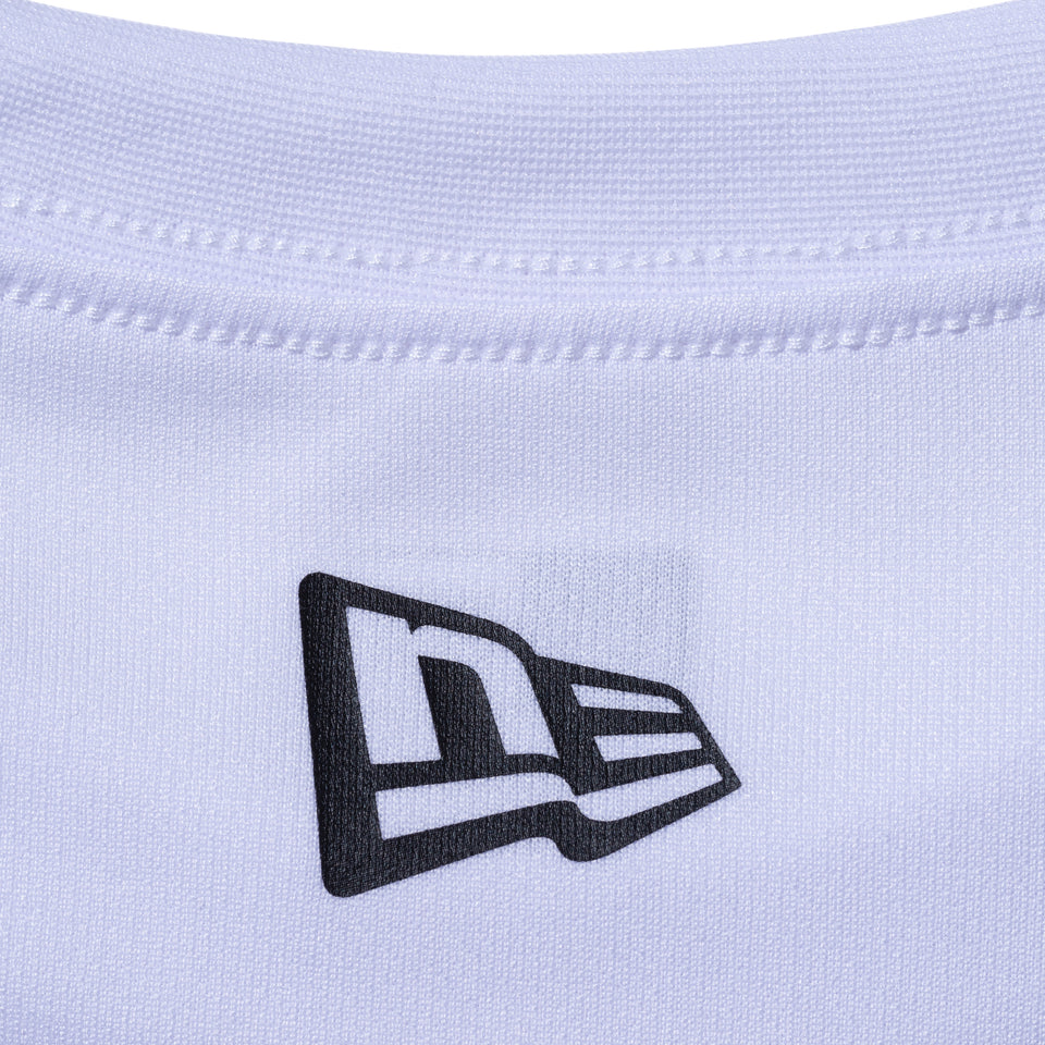 半袖 テック Tシャツ NEW ERA サンダーロゴ バスケットボール ホワイト【NEW ERA BASKETBALL】