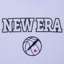 半袖 テック Tシャツ NEW ERA サンダーロゴ バスケットボール ホワイト【NEW ERA BASKETBALL】