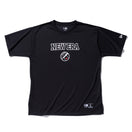 半袖 テック Tシャツ NEW ERA サンダーロゴ バスケットボール ブラック【NEW ERA BASKETBALL】
