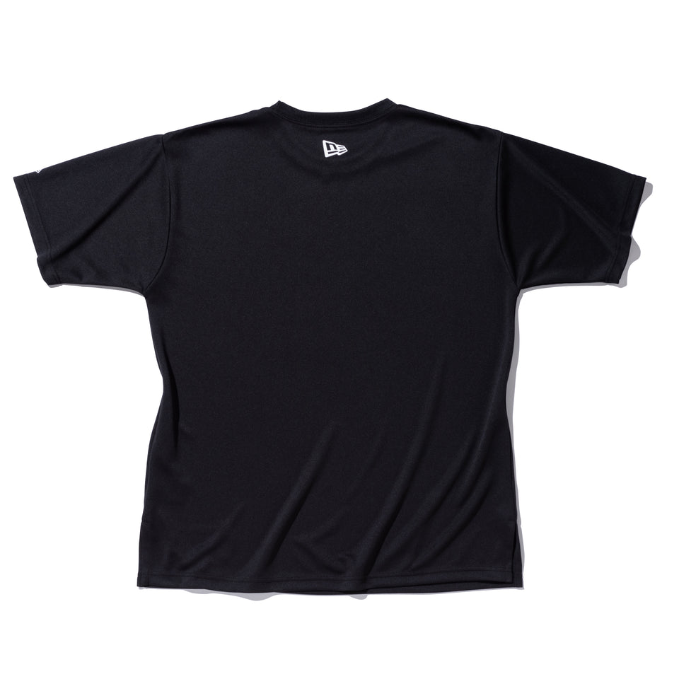 半袖 テック Tシャツ NEW ERA サンダーロゴ バスケットボール ブラック【NEW ERA BASKETBALL】