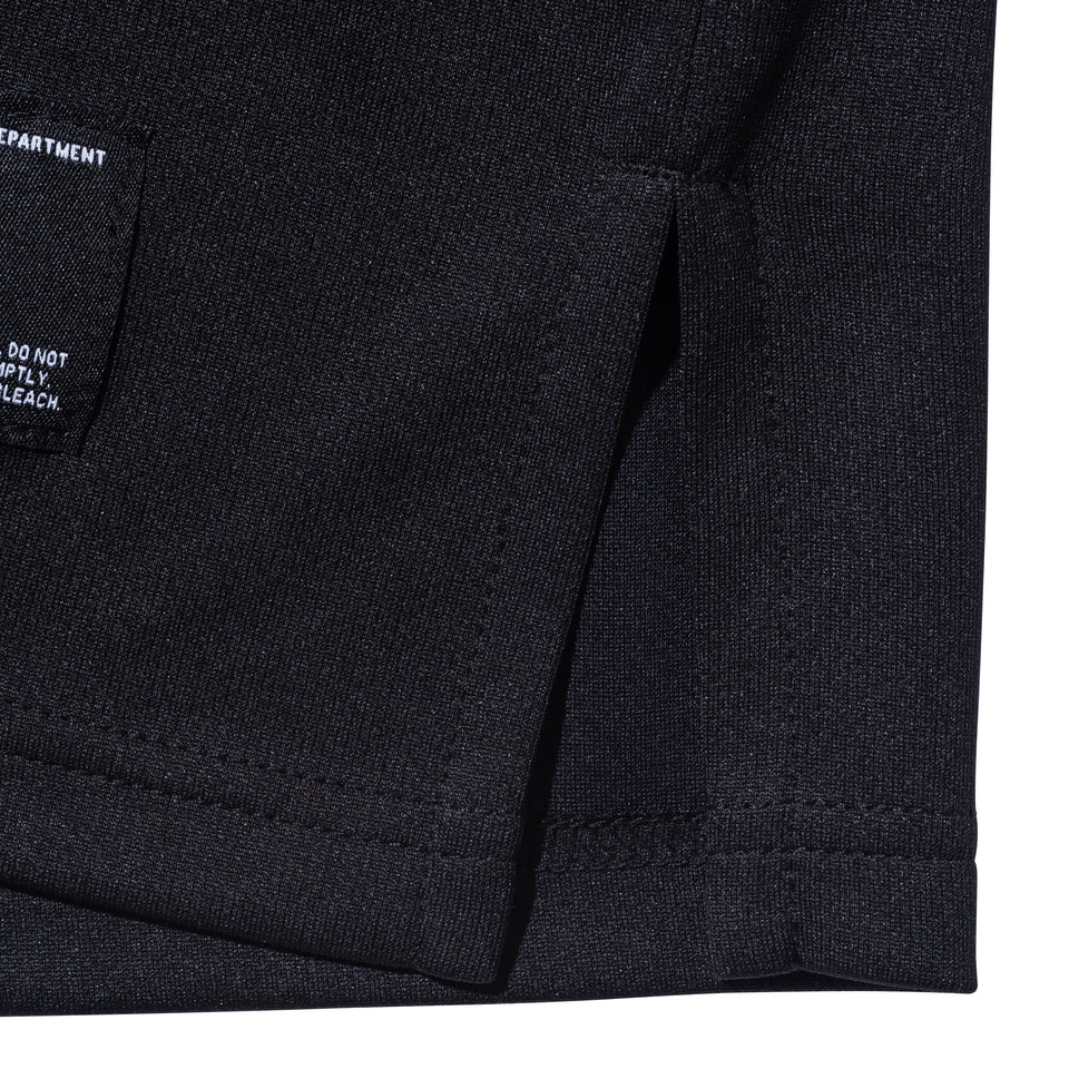 半袖 テック Tシャツ NEW ERA サンダーロゴ バスケットボール ブラック【NEW ERA BASKETBALL】