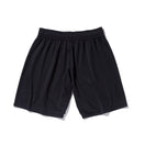 ハーフパンツ NEW ERA フラッグロゴ ブラック × ホワイト【NEW ERA BASKETBALL】