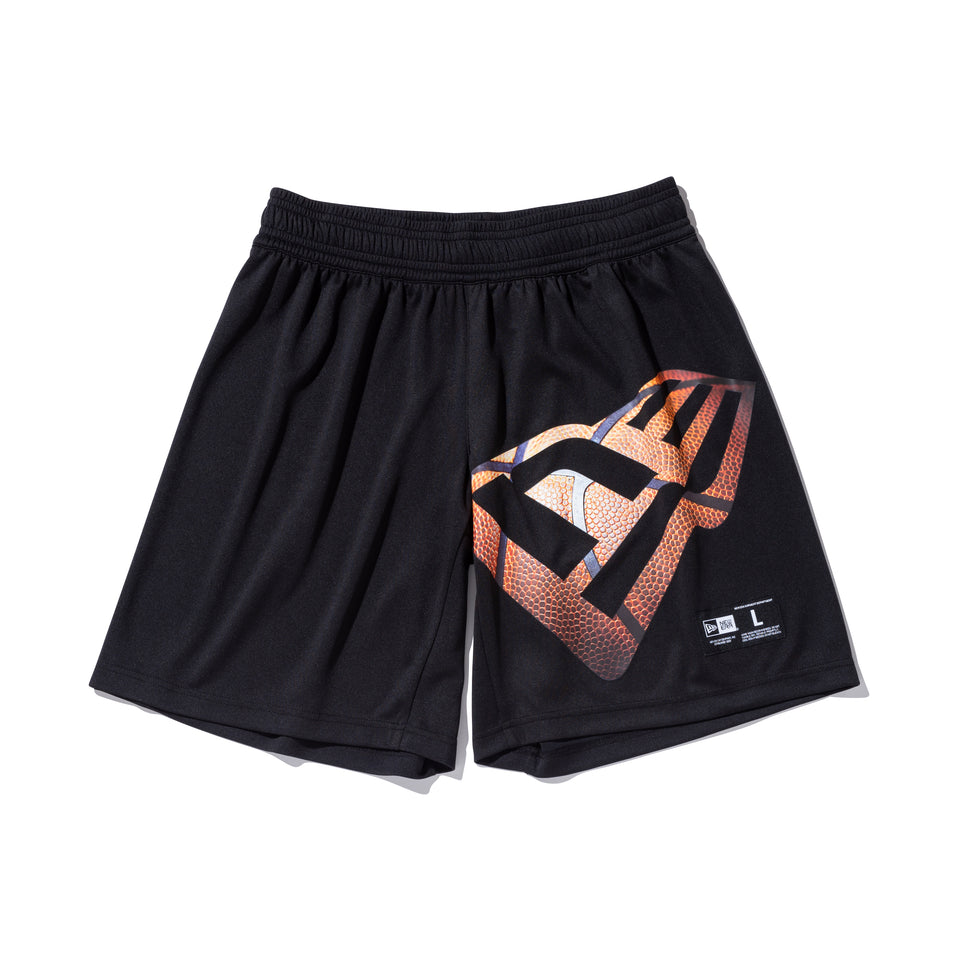 ハーフパンツ NEW ERA フラッグロゴ ブラック × バスケットボール【NEW ERA BASKETBALL】 | NEW ERA ニューエラ公式オンラインストア