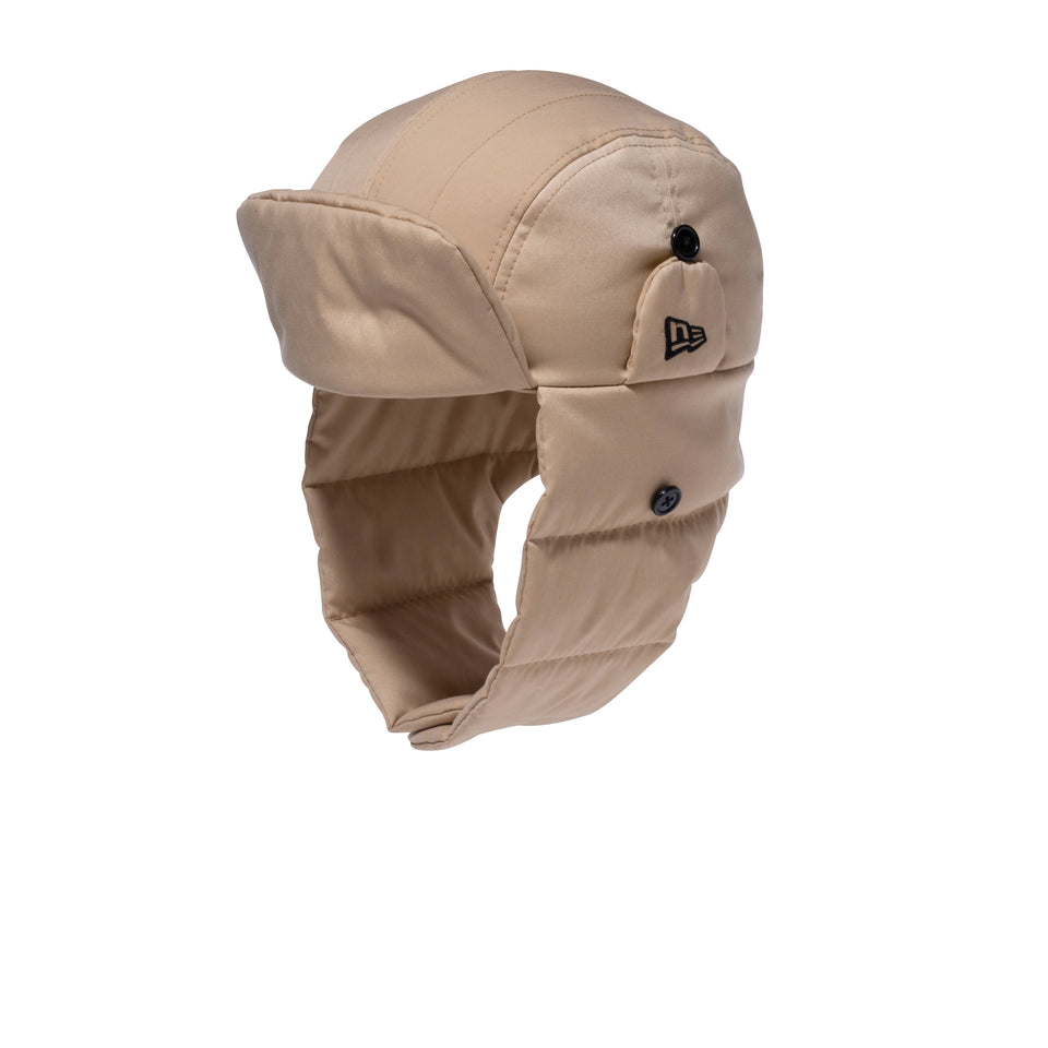 トラッパー キルティング カーキ