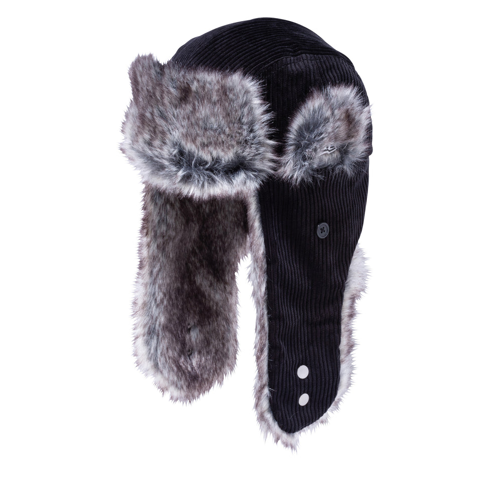 トラッパー ブラックコーデュロイ