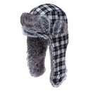 トラッパー タータン モノクロチェック