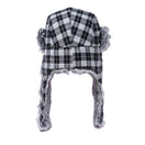 トラッパー タータン モノクロチェック