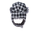 トラッパー タータン モノクロチェック