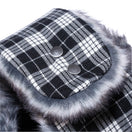 トラッパー タータン モノクロチェック