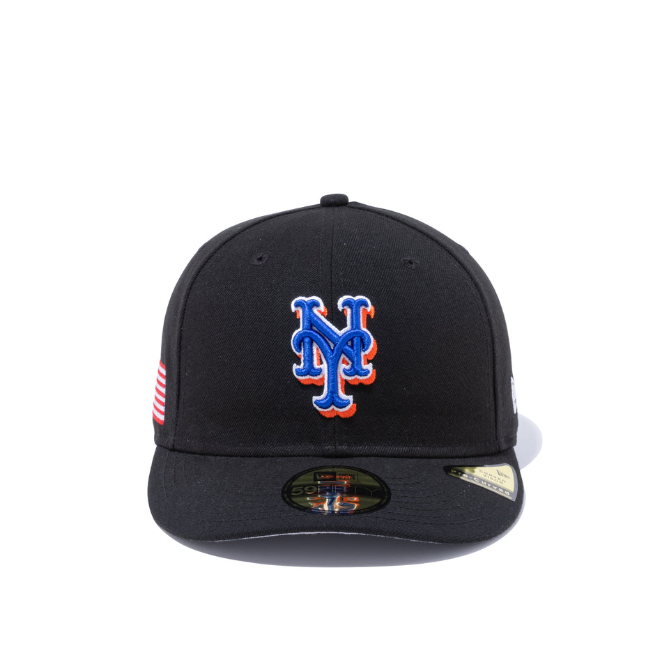 PC 59FIFTY スターズ&ストライプ ニューヨーク・メッツ USフラッグ ブラック