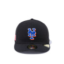 PC 59FIFTY スターズ&ストライプ ニューヨーク・メッツ USフラッグ ブラック