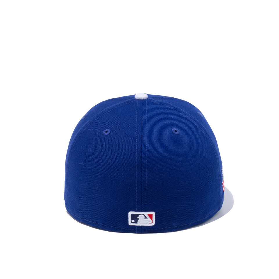 PC 59FIFTY スターズ&ストライプ ロサンゼルス・ドジャース USフラッグ ダークロイヤル
