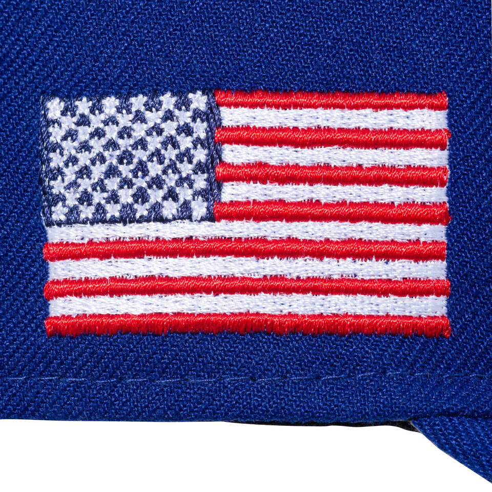 PC 59FIFTY スターズ&ストライプ ロサンゼルス・ドジャース USフラッグ ダークロイヤル