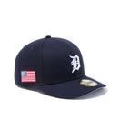 PC 59FIFTY スターズ&ストライプ デトロイト・タイガース USフラッグ ネイビー