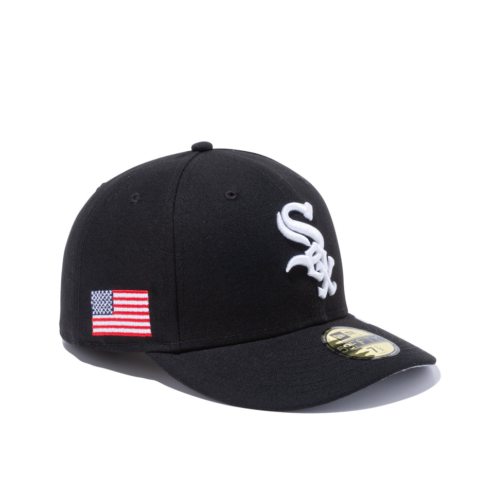 PC 59FIFTY スターズ&ストライプ シカゴ・ホワイトソックス USフラッグ ブラック