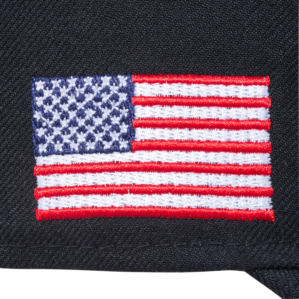 PC 59FIFTY スターズ&ストライプ シカゴ・ホワイトソックス USフラッグ ブラック