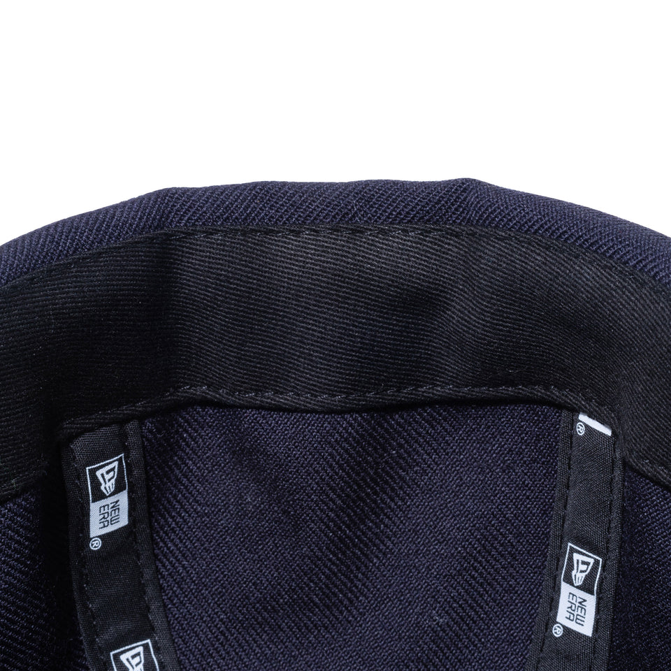 フィッシャーマンキャップ ネイビー メタルピン