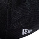 9FIFTY ラバーロゴ ボックスロゴ ラバーパッチ ブラック