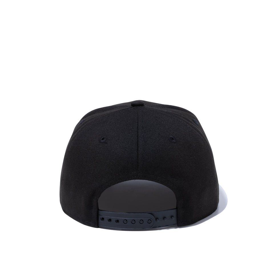 9FIFTY ラインストーンバッジ ニューヨーク・ヤンキース ブラック × シルバー