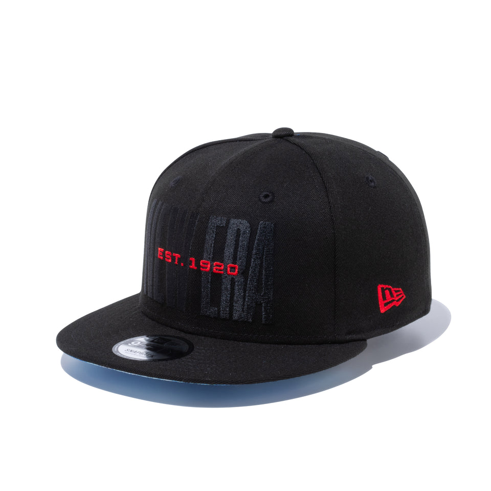 9FIFTY est.1920 ブラック プリントアンダーバイザー