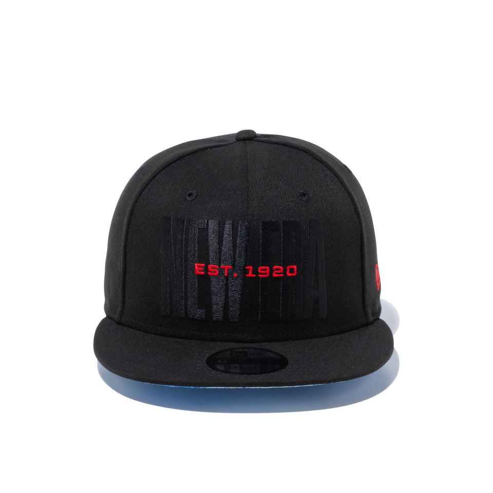 9FIFTY est.1920 ブラック プリントアンダーバイザー
