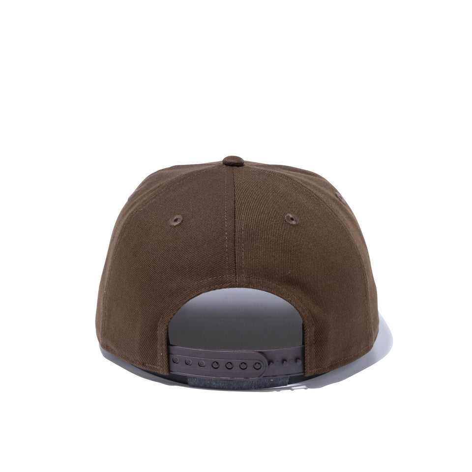 9FIFTY 3トーンロゴ new era ウォルナット