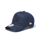 9FORTY A-Frame メタルフラッグロゴ ウーブンパッチ インディゴデニム シャイニーゴールドメタルピン | NEW ERA ニューエラ公式オンラインストア