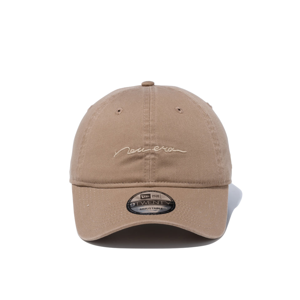 9TWENTY トナルロゴ newera カーキ