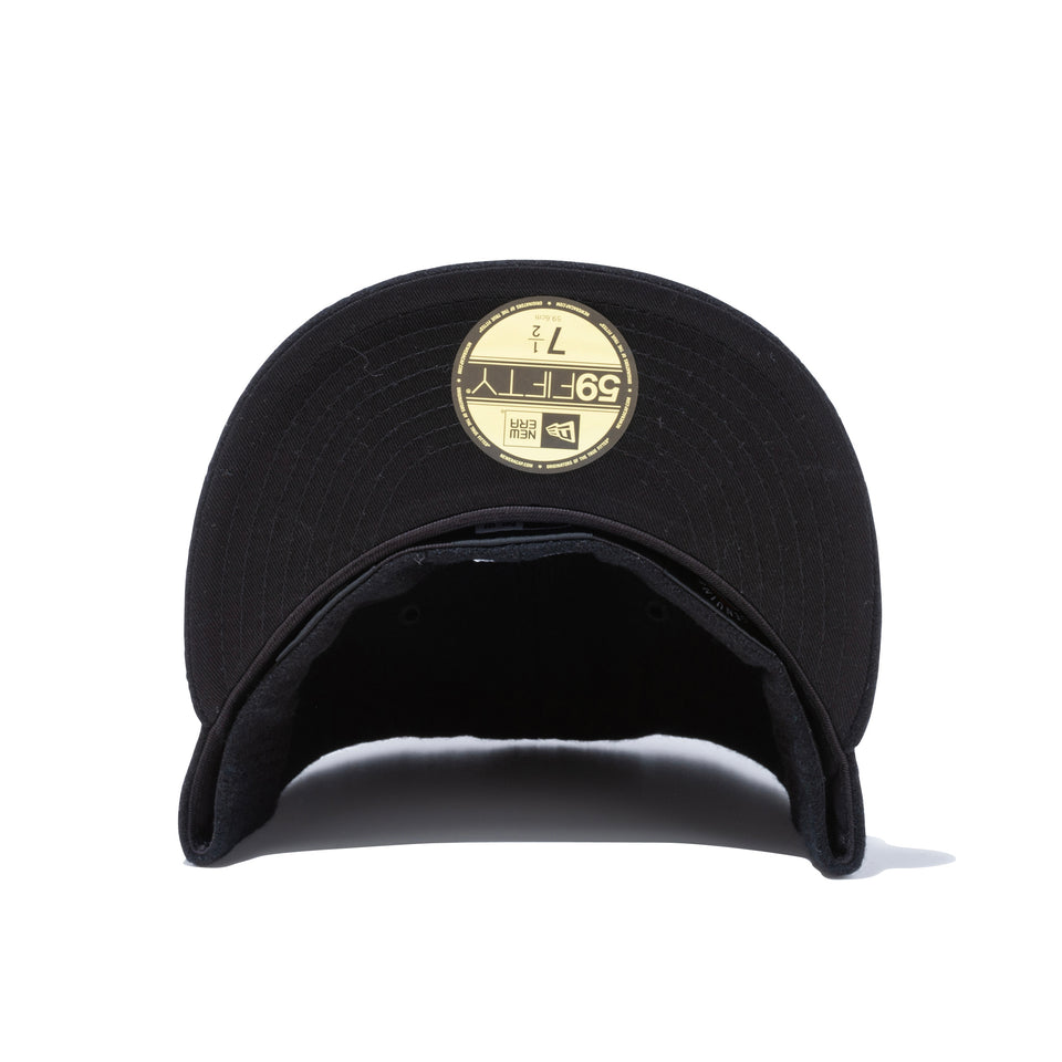 59FIFTY メルトン ニューヨーク・ヤンキース ブラック
