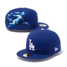 59FIFTY エンブロイダリー ロサンゼルス・ドジャース ダークロイヤル