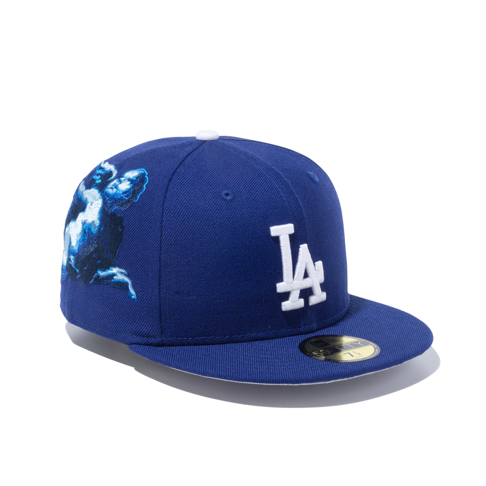 59FIFTY エンブロイダリー ロサンゼルス・ドジャース ダークロイヤル