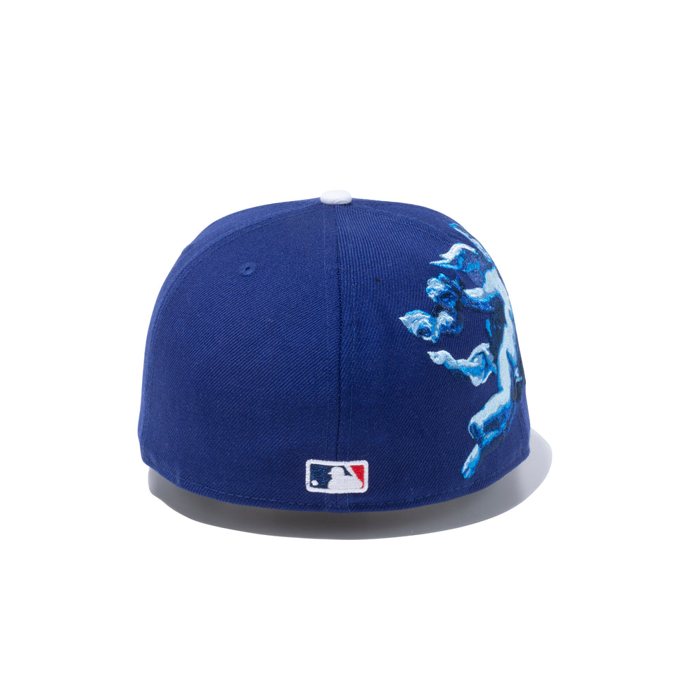 59FIFTY エンブロイダリー ロサンゼルス・ドジャース ダークロイヤル