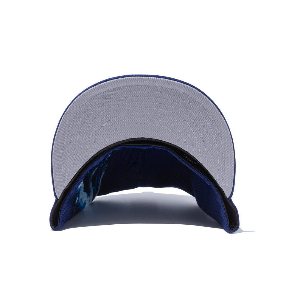 59FIFTY エンブロイダリー ロサンゼルス・ドジャース ダークロイヤル