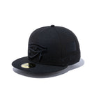 59FIFTY エジプト オールオーバーロゴ ブラック × ブラック