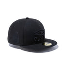 59FIFTY エジプト オールオーバーロゴ ブラック × ブラック