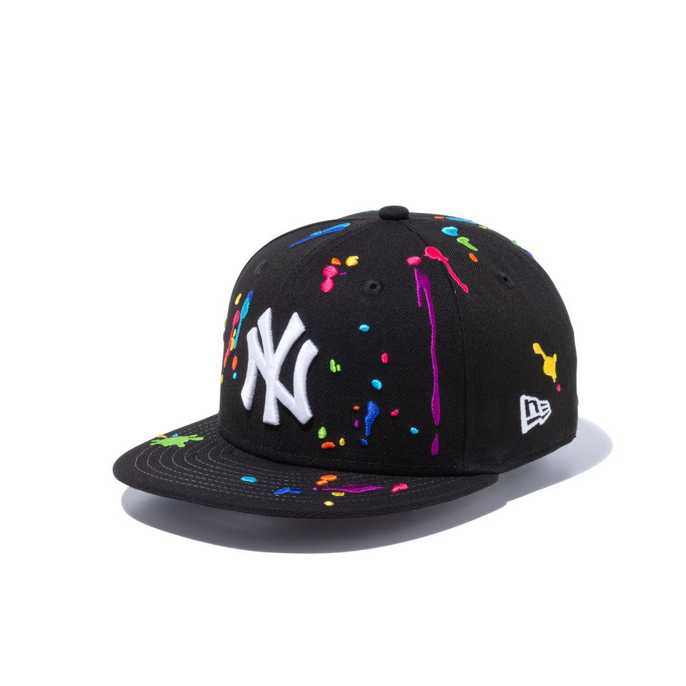 Youth 9FIFTY ニューヨーク・ヤンキース スプラッシュエンブロイダリー ブラック