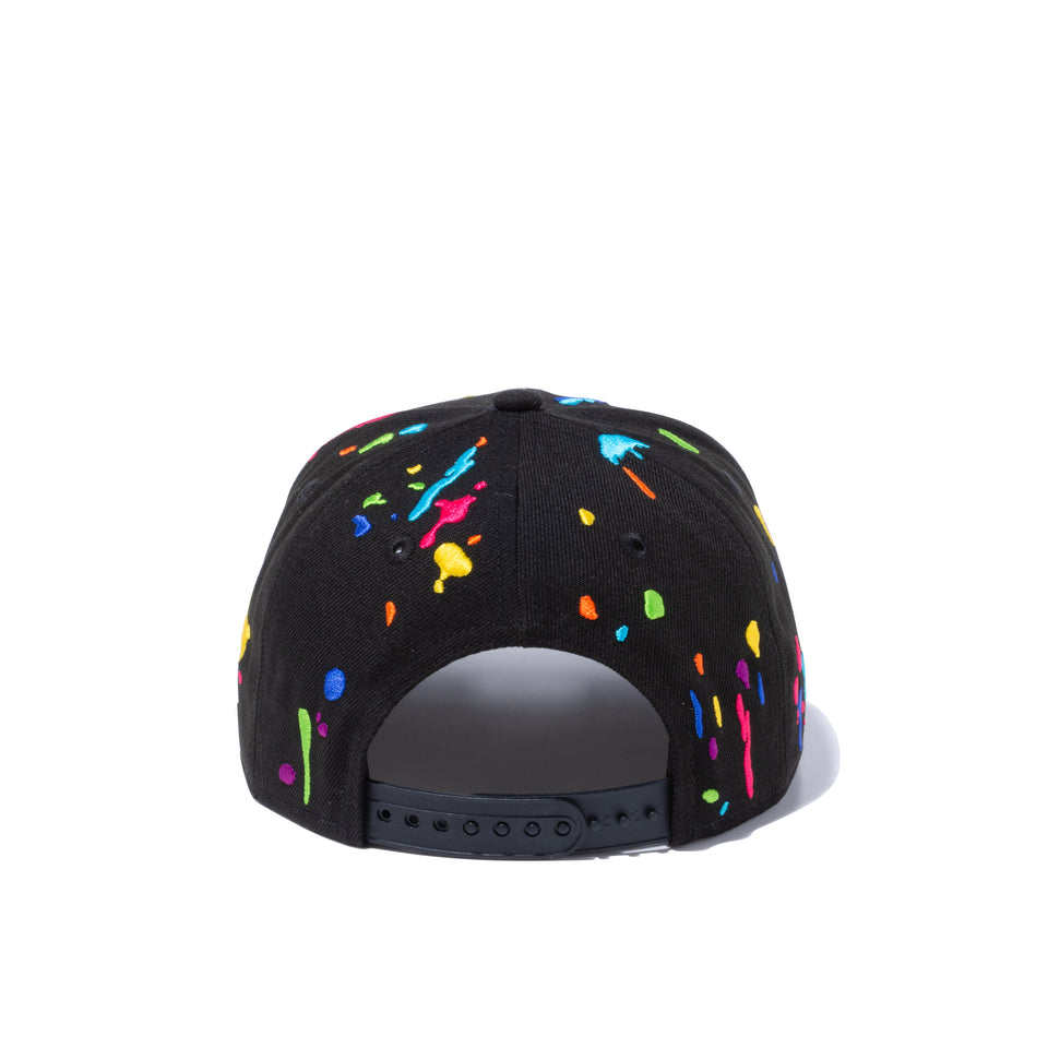 Youth 9FIFTY ニューヨーク・ヤンキース スプラッシュエンブロイダリー ブラック