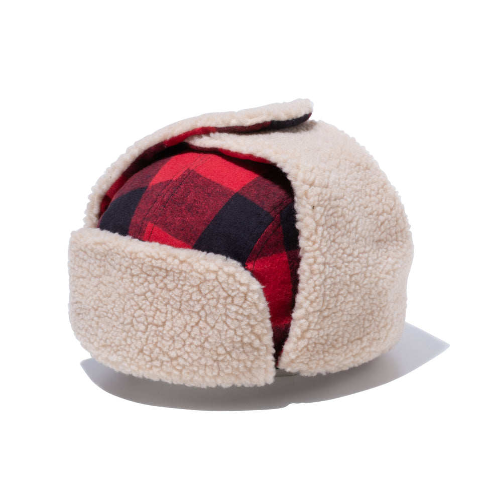 【ニューエラ アウトドア】 トラッパー ボアフリース バッファローチェック