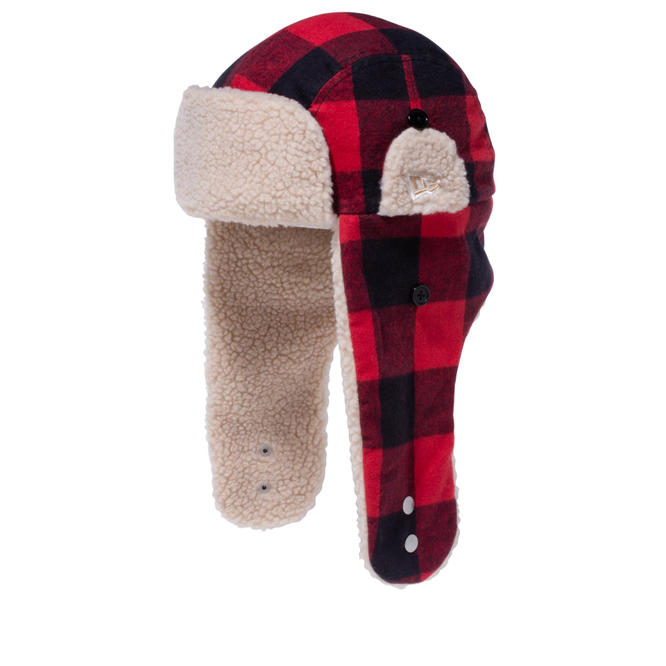 【ニューエラ アウトドア】 トラッパー ボアフリース バッファローチェック