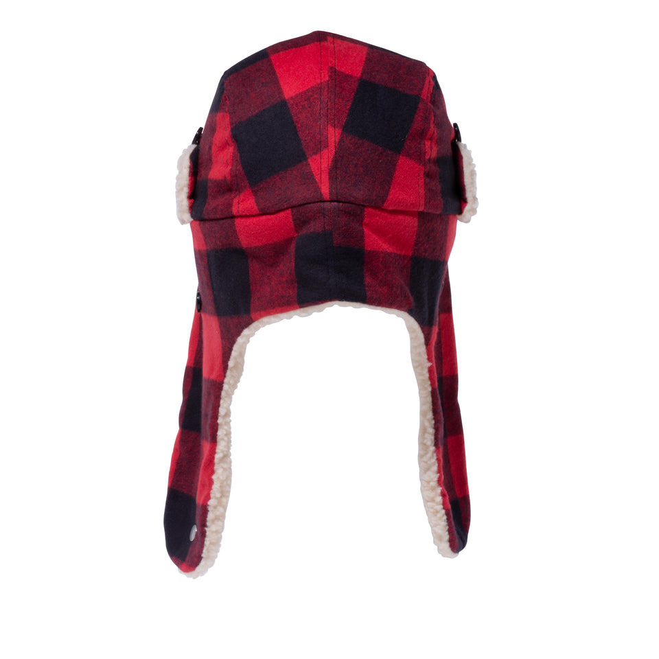 【ニューエラ アウトドア】 トラッパー ボアフリース バッファローチェック